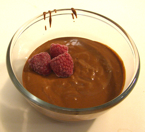 Healthy Avocado Chocolate Pudding Ready To Eat