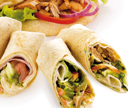 Wraps Are Healthier Fast Food